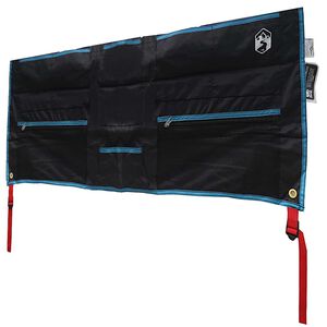 vidaXL Sac de rangement avec stockage Noir et Bleu 98 x 47 cm oxford