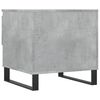 vidaXL Table basse gris b&eacute;ton 50x46x50 cm bois d'ing&eacute;nierie