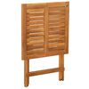 vidaXL Ensemble de bistro pliable 3 pcs bois d'acacia solide