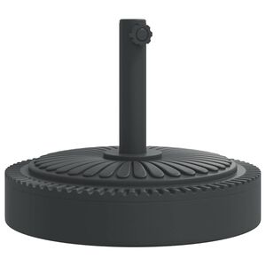 vidaXL Base de parasol pour m&acirc;ts &Oslash;38 / 48 mm 25 kg rond