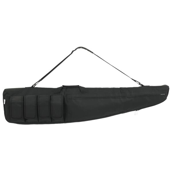 vidaXL Sac &agrave; fusil avec bretelles 120 cm tissu oxford