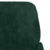 vidaXL Fauteuil Vert foncé 62x79x79 cm Velours
