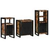 vidaXL Ensemble de mobilier de salle de bain 3 pcs Bois Recyclé Solide