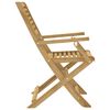 vidaXL Chaises pliables de jardin lot de 2 bois massif d'acacia