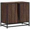 vidaXL Armoire de lavabo de salle de bain ch&ecirc;ne marron 65x33x60 cm