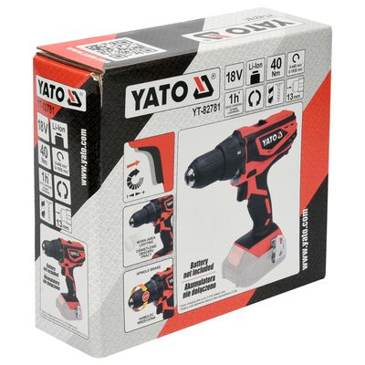 YATO Perceuse sans batterie 18V 40Nm
