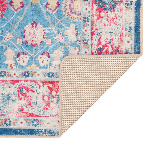 vidaXL Tapis lavable multicolore 190x300 cm antid&eacute;rapant