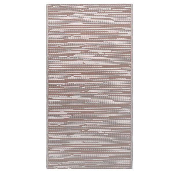 vidaXL Tapis d'ext&eacute;rieur ARAKIL marron 160x230 cm PP