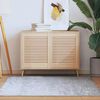 vidaXL Portes d'armoire &agrave; persiennes 2 pcs 61,5x49,4 cm pin massif