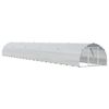 vidaXL Poulailler Argent&eacute; 1000 x 150 x 100 cm Acier galvanis&eacute;