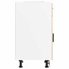 vidaXL Armoire de cuisine Porto ch&ecirc;ne sonoma bois d'ing&eacute;nierie