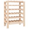 vidaXL Casier &agrave; vin 61,5x30x82 cm Bois de pin massif
