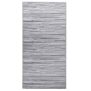 vidaXL Tapis d'ext&eacute;rieur ARAKIL Gris 160x230 cm PP