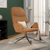 vidaXL Chaise de relaxation Taupe Similicuir daim