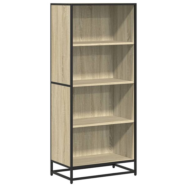 vidaXL Biblioth&egrave;que ch&ecirc;ne sonoma 60x35x139 cm bois d'ing&eacute;nierie
