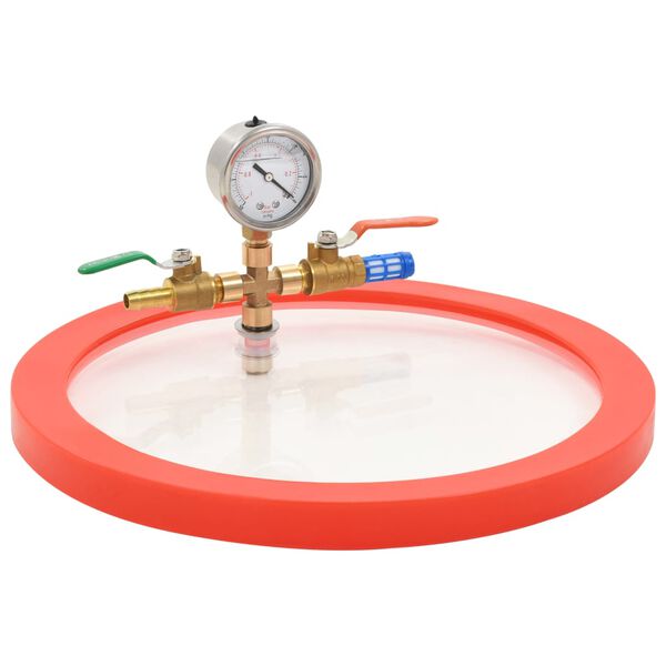 vidaXL Chambre sous vide Acier inoxydable 18,9 L