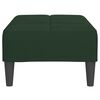 vidaXL Repose-pied Vert fonc&eacute; 78x56x32 cm Velours