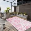 vidaXL Tapis d'ext&eacute;rieur ARAKIL rose 190x290 cm PP