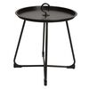 Bo-Camp Table d'appoint de camping Palmetto 45x44 cm Acier