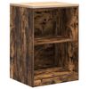vidaXL Armoire de rangement de garage ch&ecirc;ne fum&eacute; 60x51x85 cm bois pin