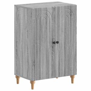vidaXL Cabinet &agrave; chaussures ALKMAAR 59,5 x 39,5 x 90 cm Sonoma gris