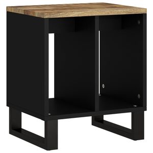 vidaXL Table d'appoint 40x31x46 cm Bois de manguier et d'ing&eacute;nierie