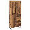 vidaXL Haut Armoire 2 pc Bois ancien 69,5 x 34 x 180 cm