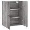 vidaXL Armoire murale sonoma gris 69,5x34x90 cm