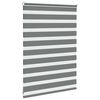 vidaXL Store zèbre gris foncé largeur du tissu 105,9 cm polyester