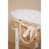CHILDHOME Panier Moïse avec matelas et housse Naturel Doré