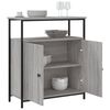 vidaXL Buffet sonoma gris 70x30x80 cm bois d'ing&eacute;nierie