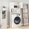 vidaXL Cabinet pour lave-linge avec porte VIGO Blanc et Blanc Antique