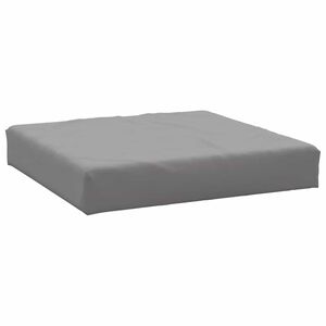 vidaXL Coussin de palette gris 60x60x9,5 cm tissu oxford