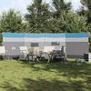vidaXL Brise-vent de camping bleu 510x153 cm imperméable
