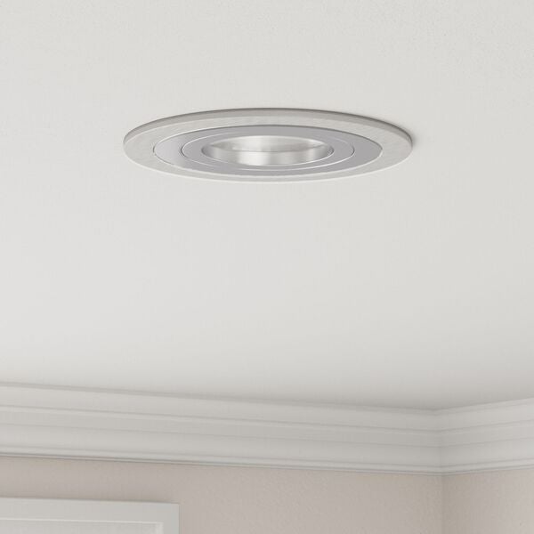 vidaXL Spotlights 6 pcs Argent 9 x 9 x cm Aluminium