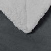 vidaXL Jet&eacute; Gris fonc&eacute; 240 x 270 cm Toison