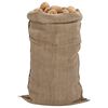 vidaXL Sacs en jute 5 pcs 65x135 cm 100 % jute 340 g/m²