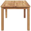 vidaXL Table basse Marron 110 x 55 x 45 cm Bois de teck solide