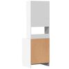 vidaXL Armoire de cuisine blanc 60x50x180 cm bois d'ingénierie