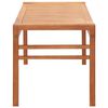 vidaXL Banc de jardin 3 places 150 cm Bois d'eucalyptus solide