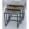HSM Collection Ensemble de tables basses 3 pcs Fletcher Carr&eacute;