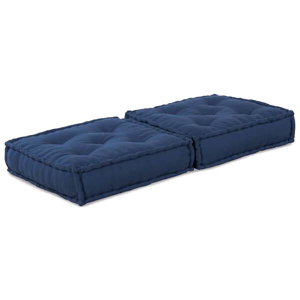 vidaXL Unit&eacute; de canap&eacute; modulaire Indigo 70 x 70 x 36 cm tissu