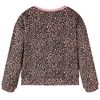 Sweatshirt pour enfants rose moyen 92