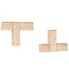 vidaXL Meubles TV 6 pcs Bois massif de pin