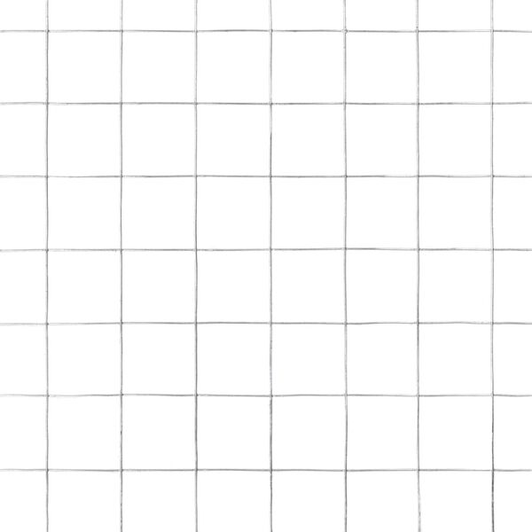 vidaXL Grillage pour volière acier galvanisé 10x0,5 m argenté