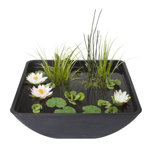 Velda Fontaine avec &eacute;tang Carr&eacute;e 75 x 75 x 35 cm