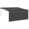 vidaXL Auvent &eacute;lectrique 3 x 2,5 m Anthracite 100 % polyester