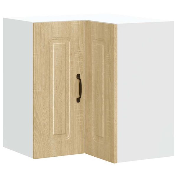 vidaXL Armoire murale d'angle de cuisine Kalmar ch&ecirc;ne sonoma