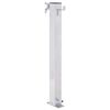 vidaXL Colonne &agrave; eau de jardin 80 cm acier inoxydable carr&eacute;
