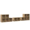 vidaXL Ensemble de meubles TV 8 pc Ch&ecirc;ne artisanal Bois d'ing&eacute;nierie